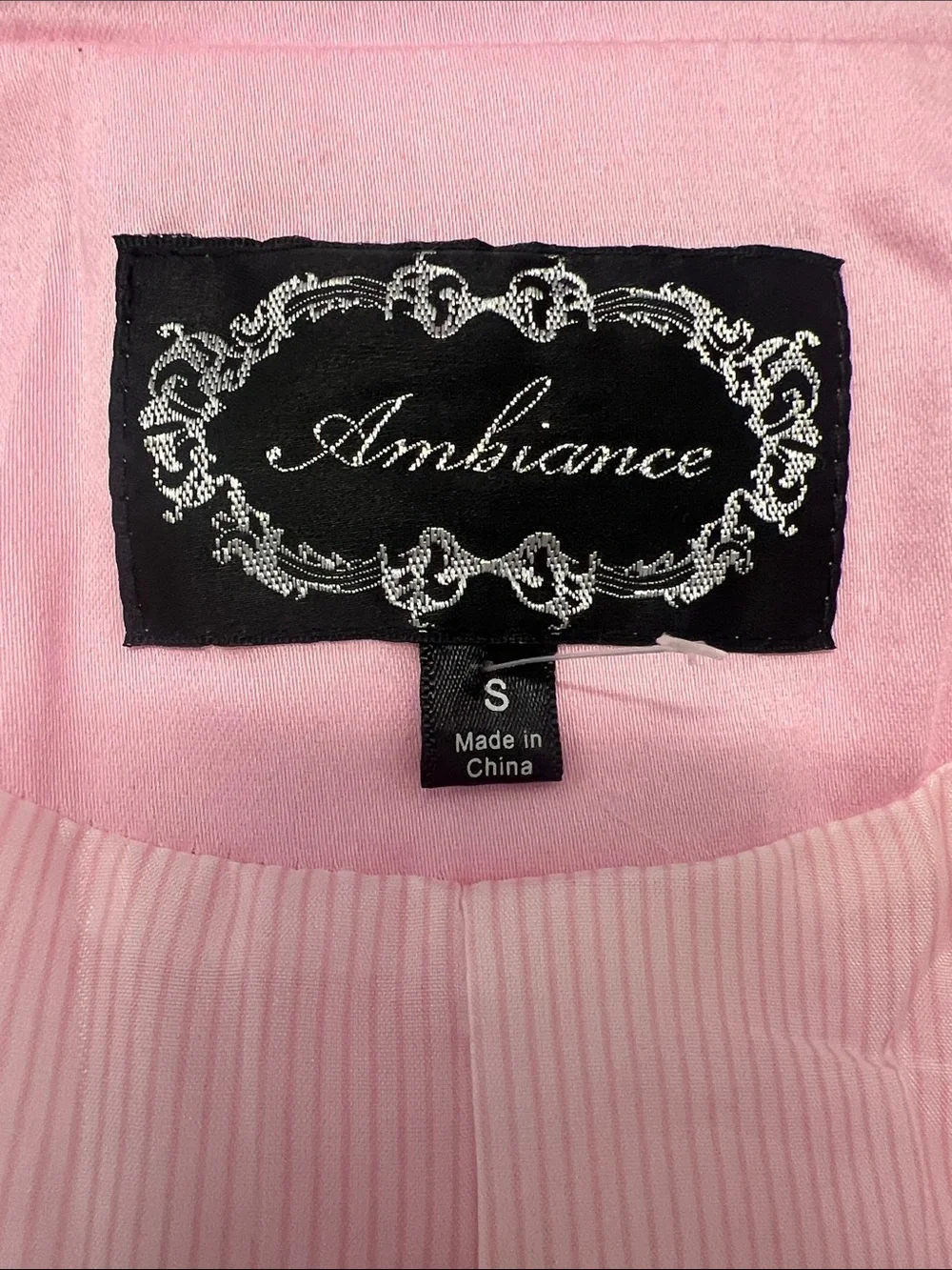 Ambiance Light Pink Tailored Blazer